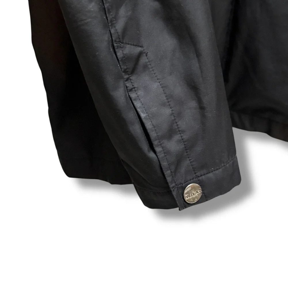 Bachrach Mens Black Full Zip‎ Lightweight Jacket Coat